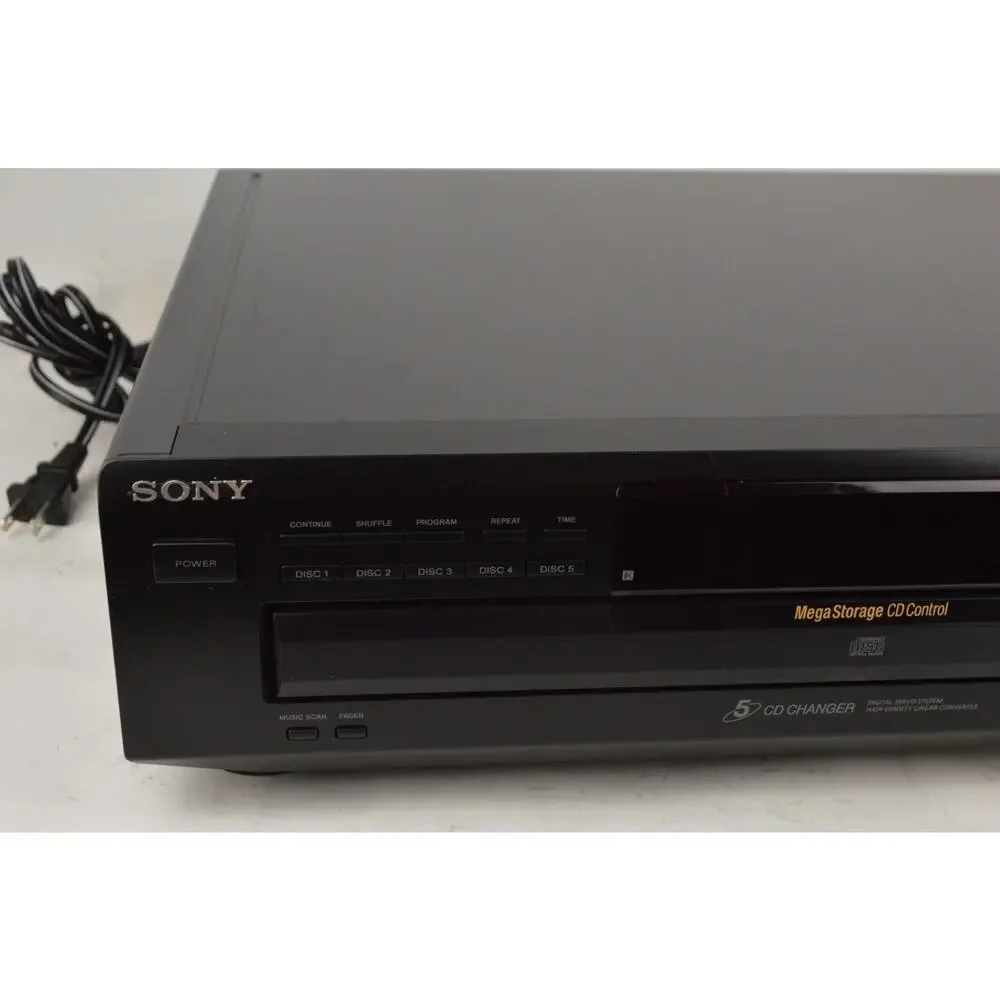 Sony CDP-C360Z 5 Disc CD Changer Player Carousel Storage Deck